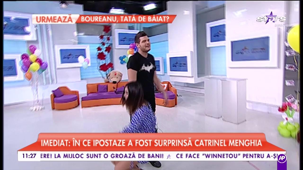 Natalia Mateuț cade în platoul Star Matinal