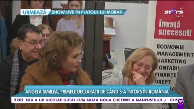 Primele imagini cu Angela Similea după o absenţă de trei ani!