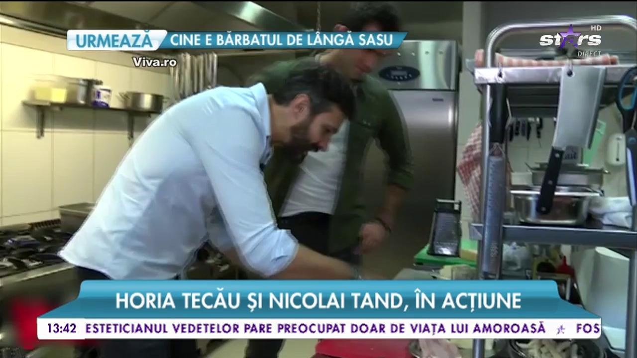 Festin culinar cu doi dintre cei mai sexy bărbați. Toria Tecău și Nicolai Tand, &icirc;n acțiune