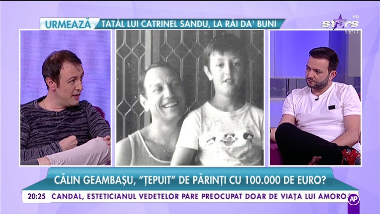 Dezvăluiri halucinante. Călin Geambaşu, despre Cristina Geambaşu: "Era geloasă pe iubirea mea față de bunică