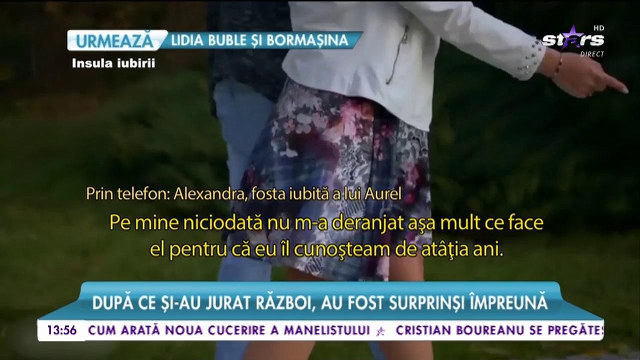 Telenovela continuă pentru un celebru cuplu. Despărțiri și &icirc;mpăcări fără număr pentru Alexandra și Aurel de la &rdquo;Insula iubirii&rdquo;