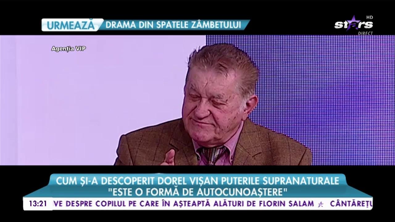 Cum și-a descoperit Dorel Vișan puterile supranaturale: &rdquo;Pentru răceală se face masaj la nas de 16 ori&rdquo;