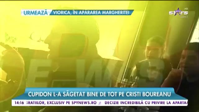 Cupidon l-a săgetat bine de tot pe Cristi Boureanu. Cum i-au surprins paparazzii spynews.ro