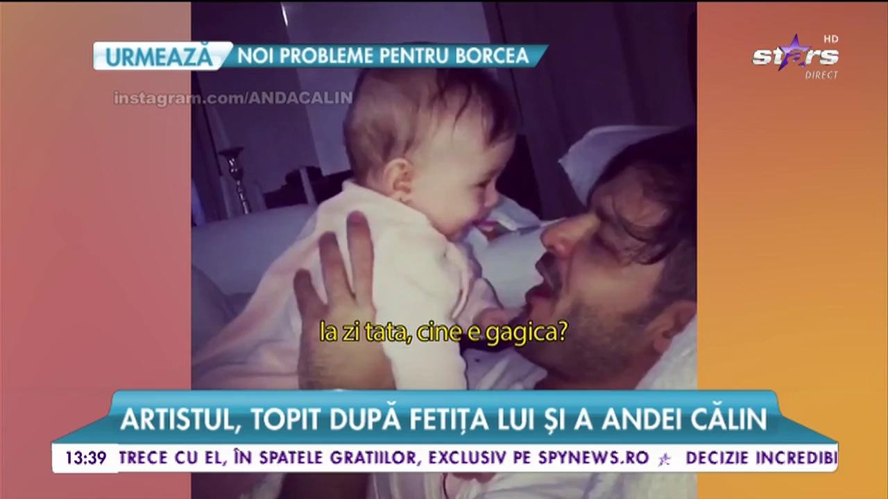 Cele mai emoționante imagini cu Liviu V&acirc;rciu. Artistul, topit după fetița lui și a Andei Călin