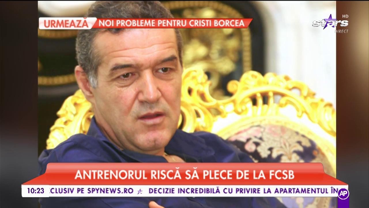 Gigi Becali cere înlocuirea lui Dică. Antrenorul riscă să plece de la FCSB