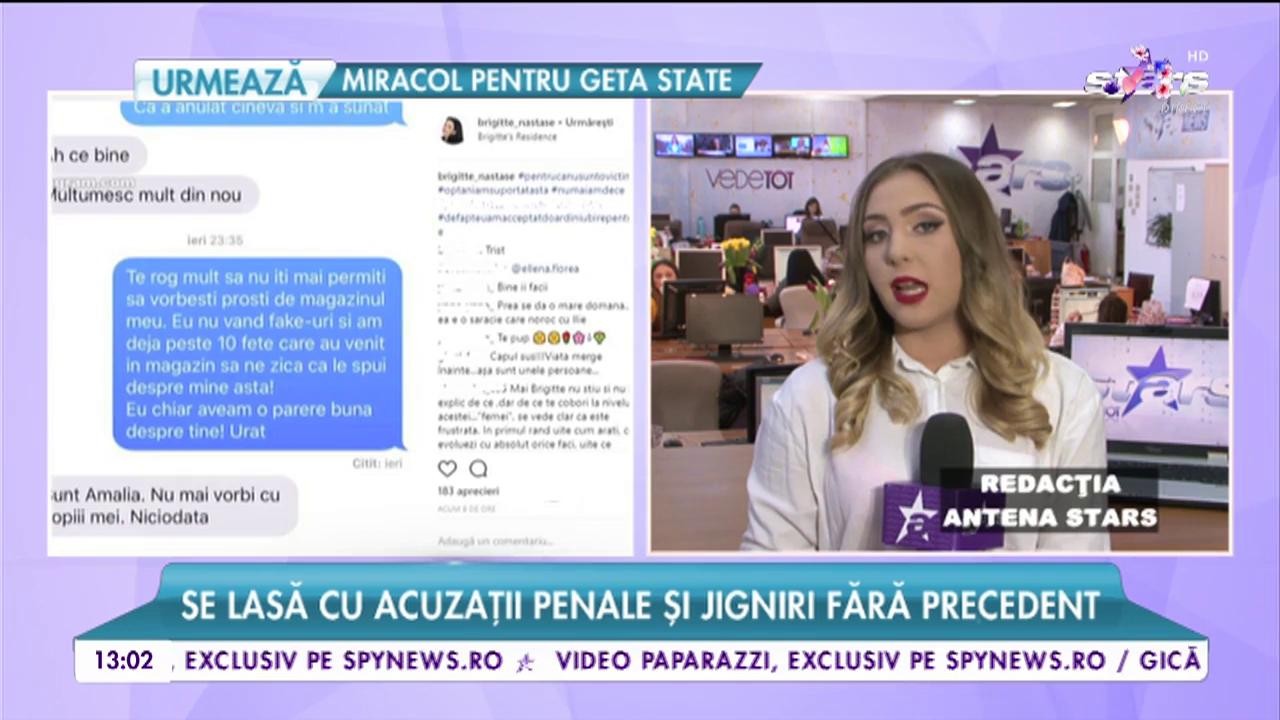 Războiul dintre nevestele lui Ilie Năstase are o nouă serie. Brigitte și Amalia se atacă mai virulent ca niciodată!
