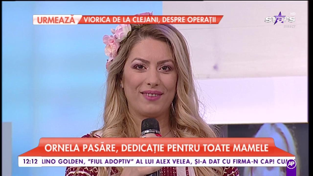 Ornela Pasăre, dedicație pentru toate mamele: ”Ești îngerul meu păzitor”