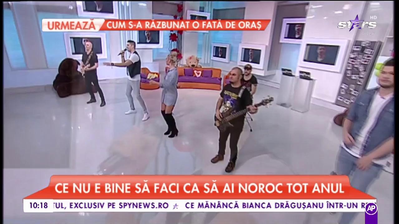 Bedda Band cântă în platoul ”Star Matinal”