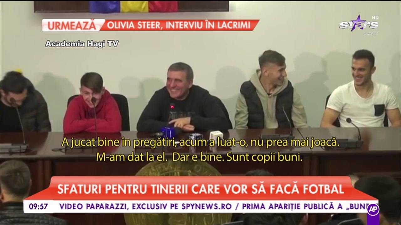 ”Regele” a oferit flori doamnelor și sfaturi domnilor. Interviu de senzație cu Gheorghe Hagi