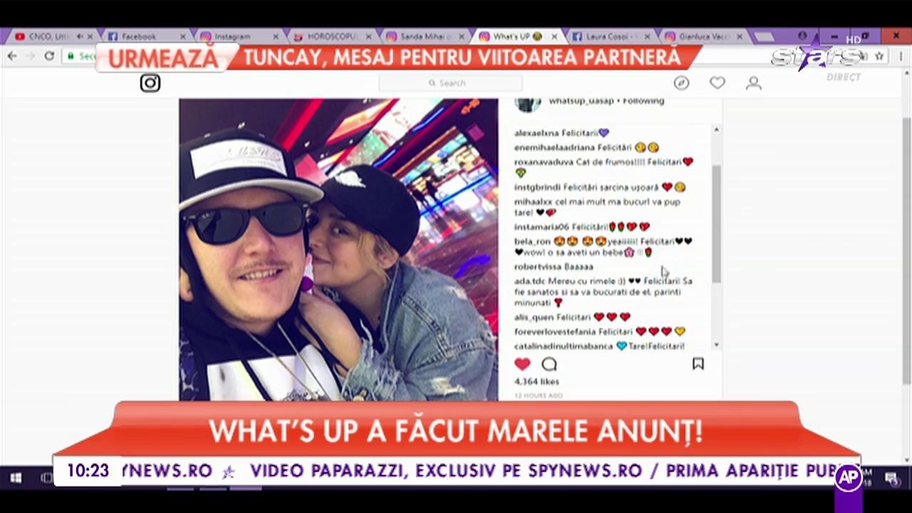 What's Up a făcut marele anunț! Urmează să devină tătic