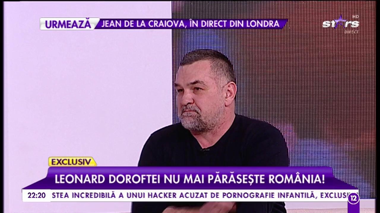 Leonard Doroftei nu mai părăsește Rom&acirc;nia! Cum va arăta viața lui de acum &icirc;nainte
