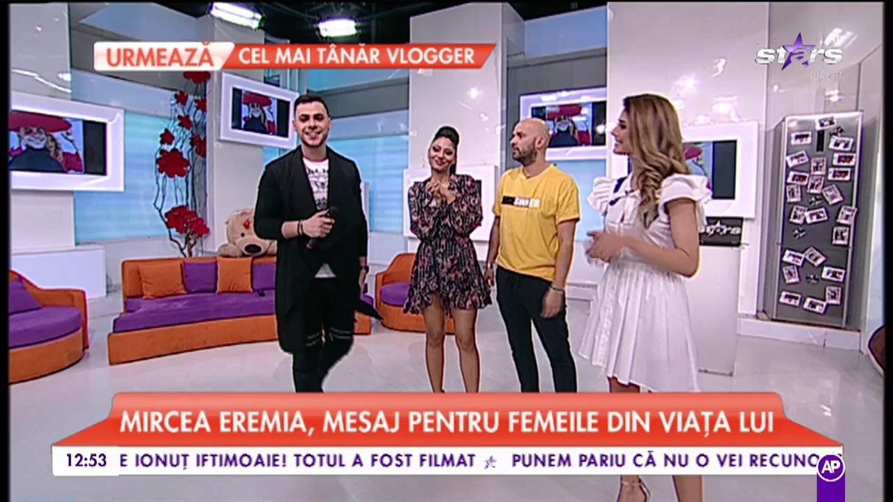 Mircea Eremia dedicație pentru Roxana