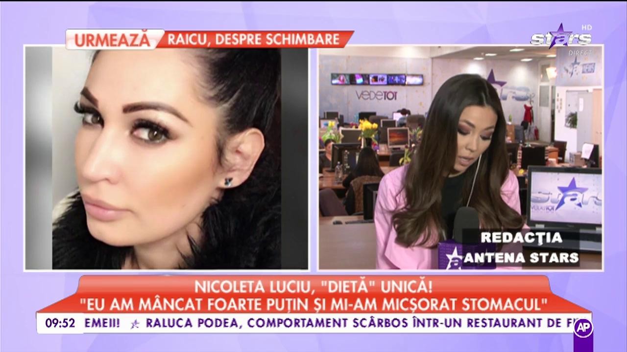 Nicoleta Luciu, ”dietă” unică. Vedeta a reușit să slăbească cu slănină