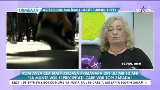 Vom avea cea mai ploioasă primăvară din ultimii zece ani. Prognoza actualizată p&acirc;nă de paște
