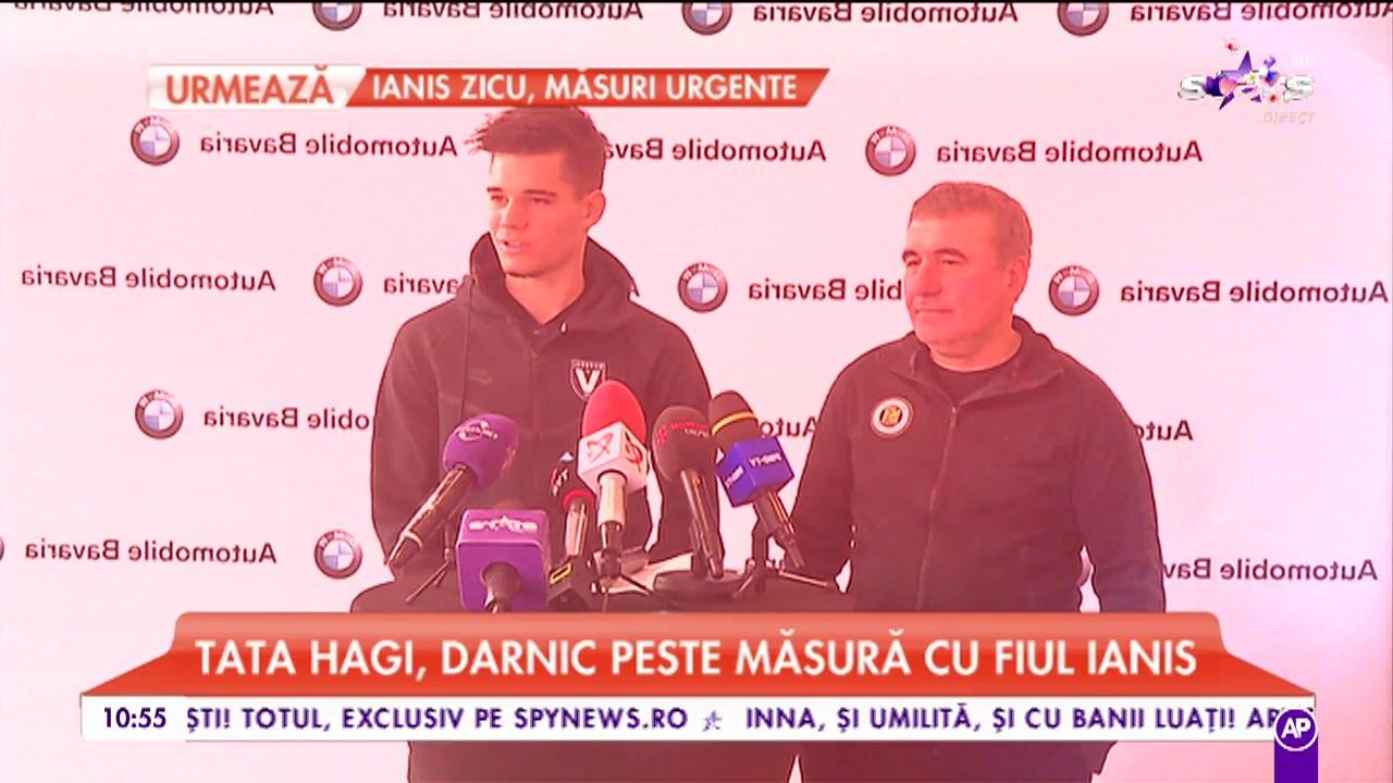 Gheorghe Hagi, cadou de 100 de mii de euro pentru Ianis. Regele, darnic peste măsură cu fiul său