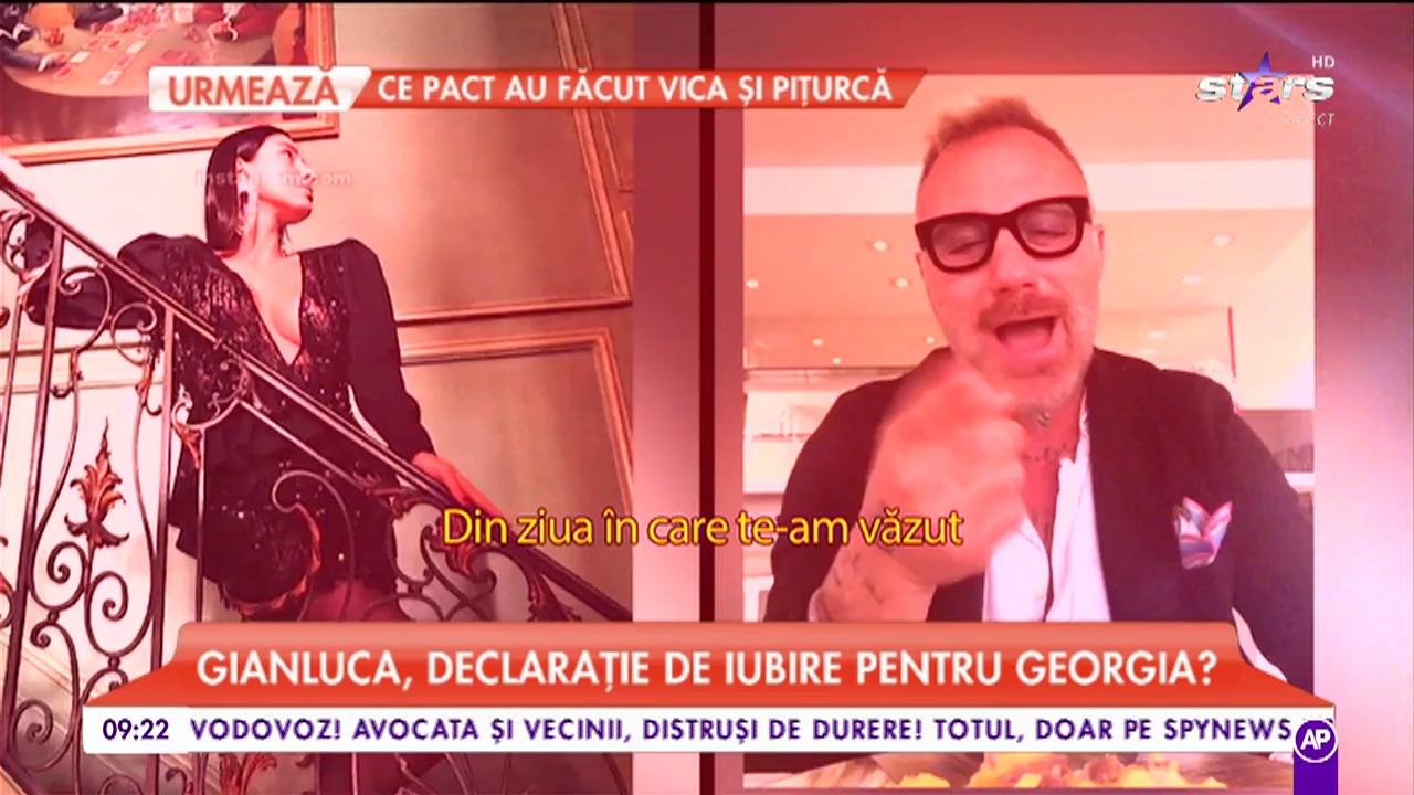 Gianluca, declarație de iubire pentru Georgia?