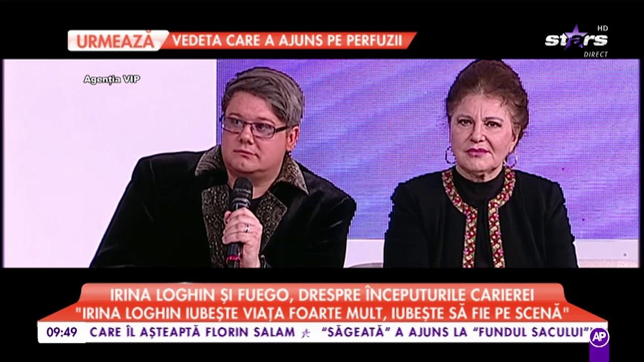 Irina Loghin și Fuego, despre începuturile carierei: „Avem multe momente senzaționale împreună”