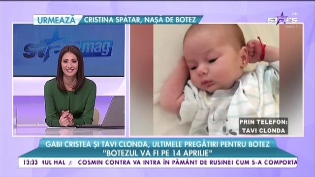 Gabi Cristea şi Tavi Clonda &icirc;şi botează fetiţa! Celebrii părinţi au stabilit data creştinării