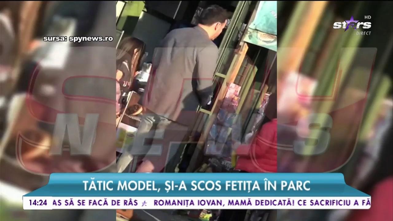 Adrian Cristea a devenit familist. Tătic model, și-a scos fetița &icirc;n parc