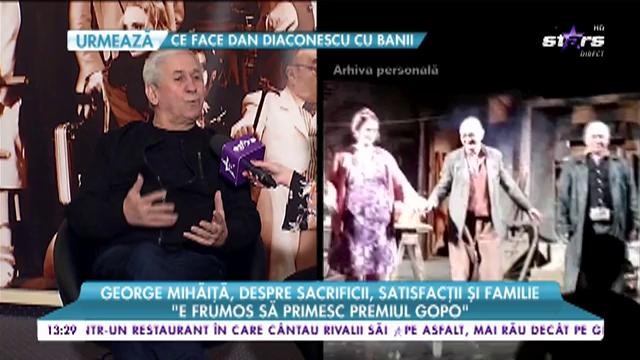 George Mihăiță, despre sacrificii, satisfacții și familie: &bdquo;Mi-aș dori să petrec mai mult timp cu familia&rdquo;