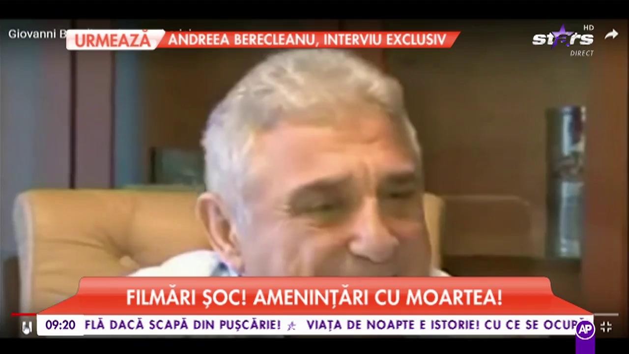 Filmări șoc! Amenințări cu moartea! Giovani Becali, scandal în plină stradă