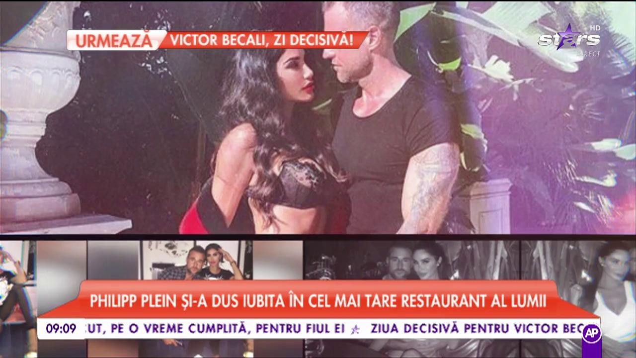 Philipp Plein și-a dus iubita în cel mai tare restaurant al lumii