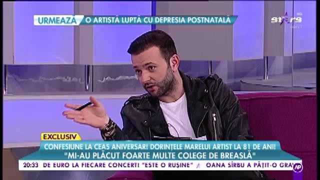 Horia Moculescu: ”Mi-au plăcut foarte multe dintre colegele mele, însă spre neplăcerea mea, marea majoritate erau măritate”