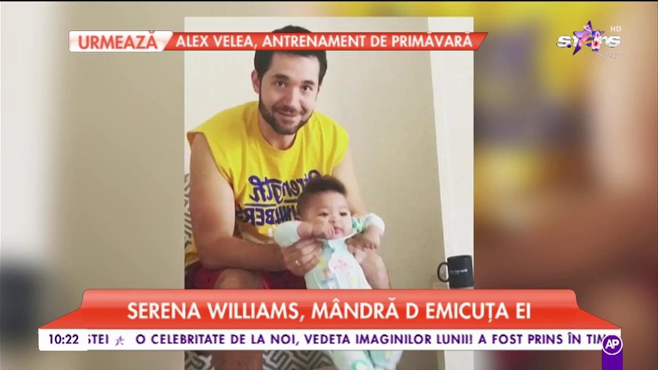 Fetița Serenei Williams este deja o mică celebritate pe rețelele de socializare