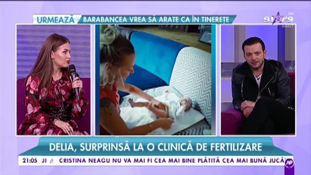 Delia va deveni mămică? Ce spune vedeta după ce a fost surprinsă la o clinică de fertilizare  in vitro