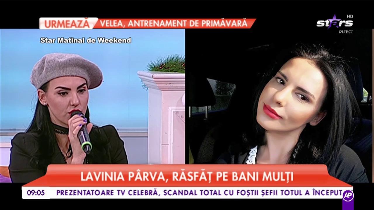 Lavinia Pârva, răsfăţ pe bani mulţi!