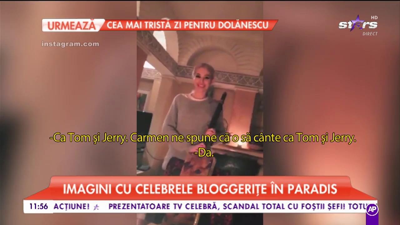 Alina Ceușan și Carmen Grebenişan, vacanță în Maroc. Imagini cu celebrele bloggeriţe în paradis