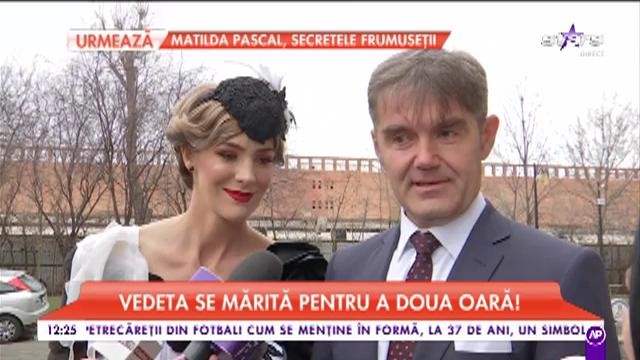 Imagini exclusive de la nunta Roxanei Ciuhulescu. Vedeta se mărită pentru a doua oară