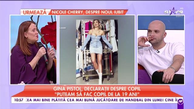 Gina Pistol, declarații despre copil: „Sunt mai pregătită să fac un copil decât eram acum doi ani”