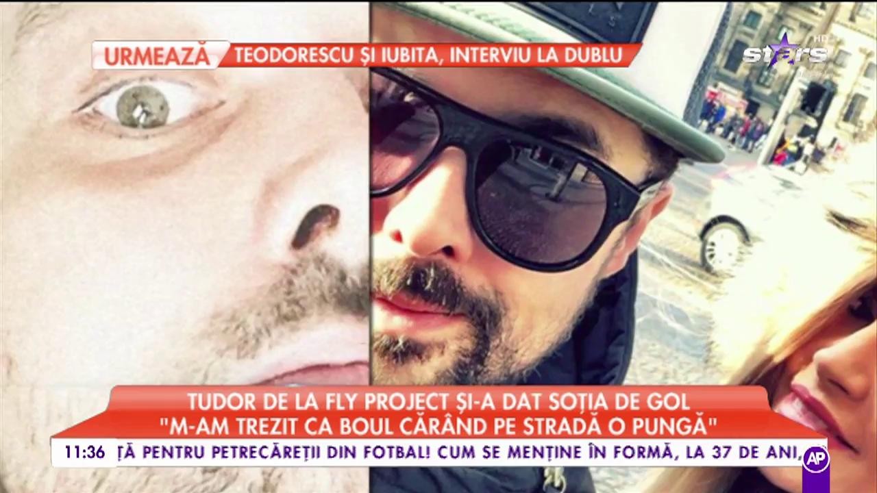 Tudor de la Fly Project și-a dat soția de gol: „Vine acasă și bagă în ea ca sparta”