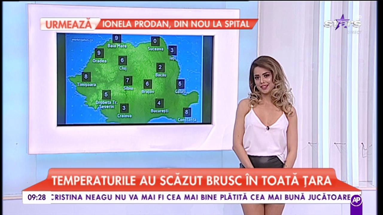 Valul de aer polar răcește România. Temperaturile au scăzut brusc în toată țara