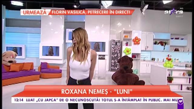 Roxana Nemeș a cântat melodia „Luni”