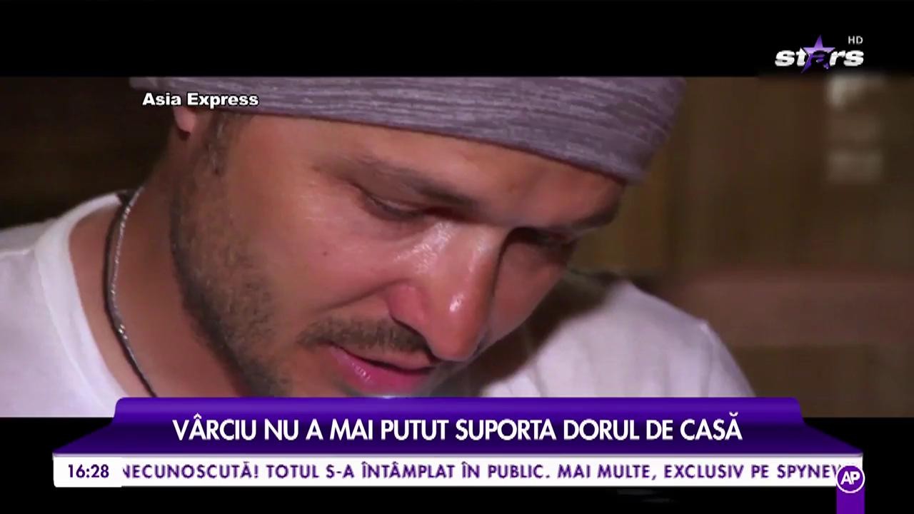 Liviu Vârciu, în lacrimi. Părinții vedetei i-au scris în timp ce el era plecat departe de țară