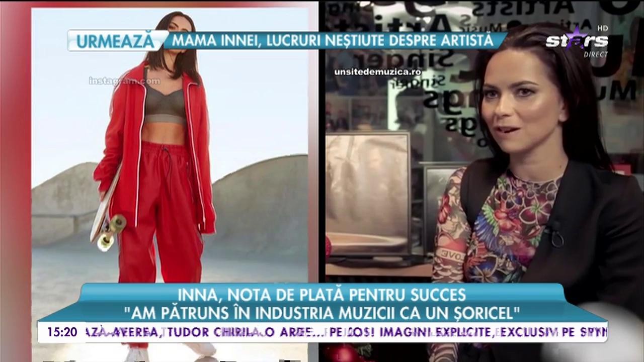 Inna, nota de plată pentru succes: &bdquo;Am pătruns &icirc;n industria muzicii ca un șoricel&rdquo;