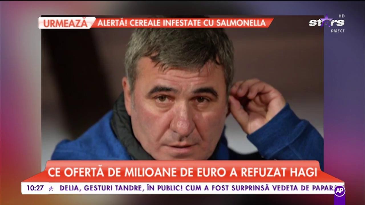 Ce ofertă de milioane de Euro a refuzat Hagi