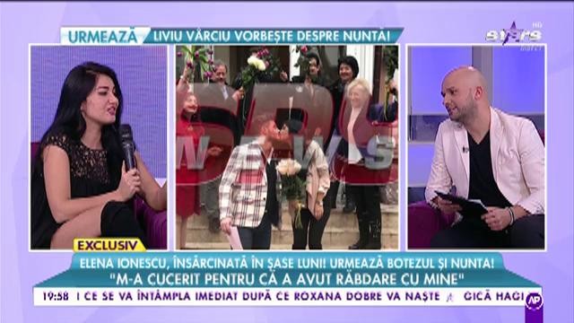 Elena Ionescu însărcinată în șase luni! Urmează botezul și nunta!