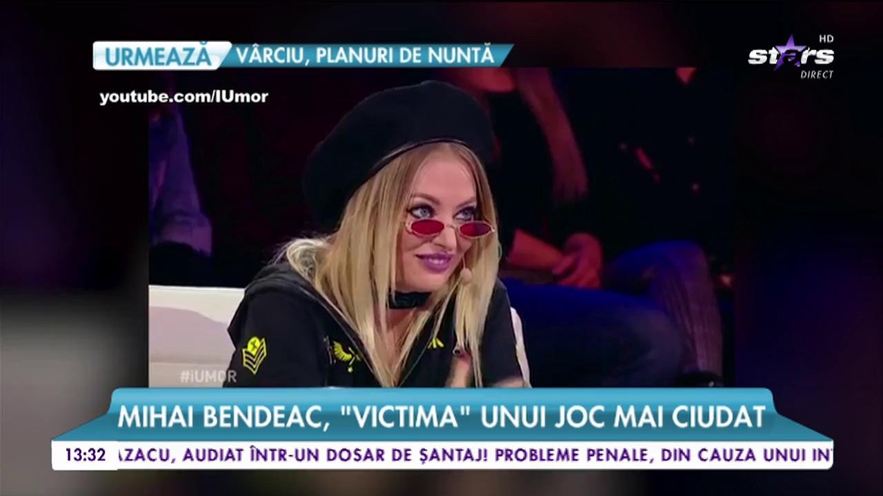 Momente maxime la iUmor. Mihai Bendeac, &rdquo;victima&rdquo; unui joc mai ciudat
