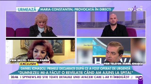 Daniel Ionașcu, primele declarații după ce a fost operat de urgență: „Dumnezeu mi-a făcut o revelație când am ajuns la spital”