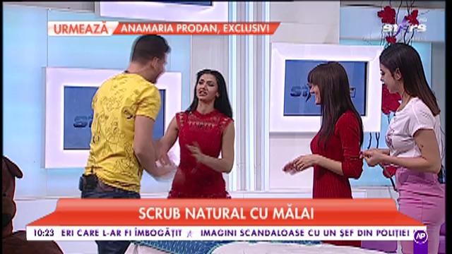 Măști care îți fac pielea fină, ca de bebeluș. Scrub natural cu mălai