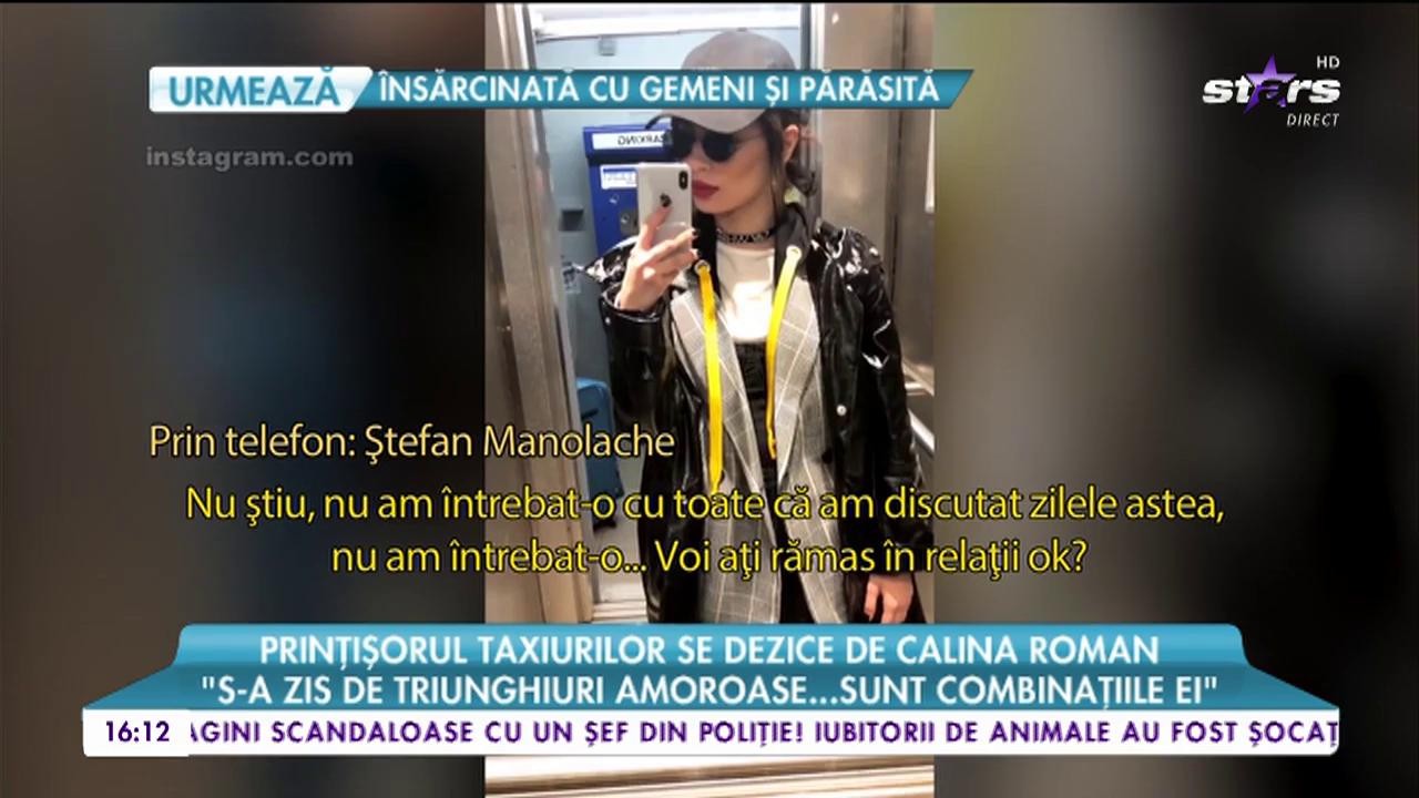 Prinţişorul taxiurilor se dezice de Calina Roman