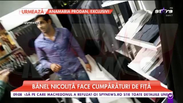 Bănel Nicoliță face cumpărături de fiță. Cât a spart fotbalistul la shopping