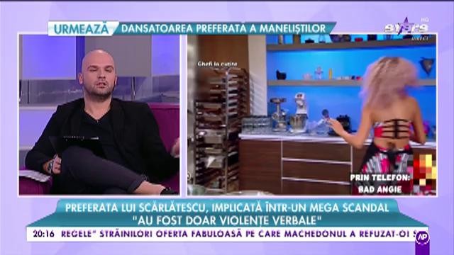 Bad Angie, preferata lui Scărlătescu, însărcinată cu gemeni şi părăsită de iubit!