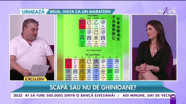 Chef Aida Parascan, față în față cu omul care îi știe destinul! Scapă sau nu de ghinioane?