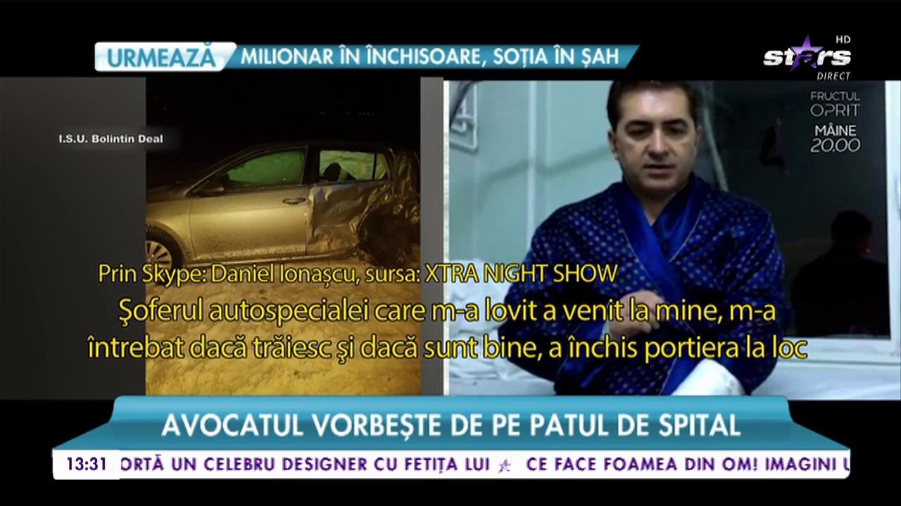 Cum arată avocatul Daniel Ionașcu după groaznicul accident &icirc;n care a fost implicat