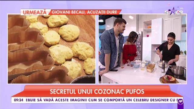 Secretul unui cozonac pufos: ”Făina se cerne de trei ori”