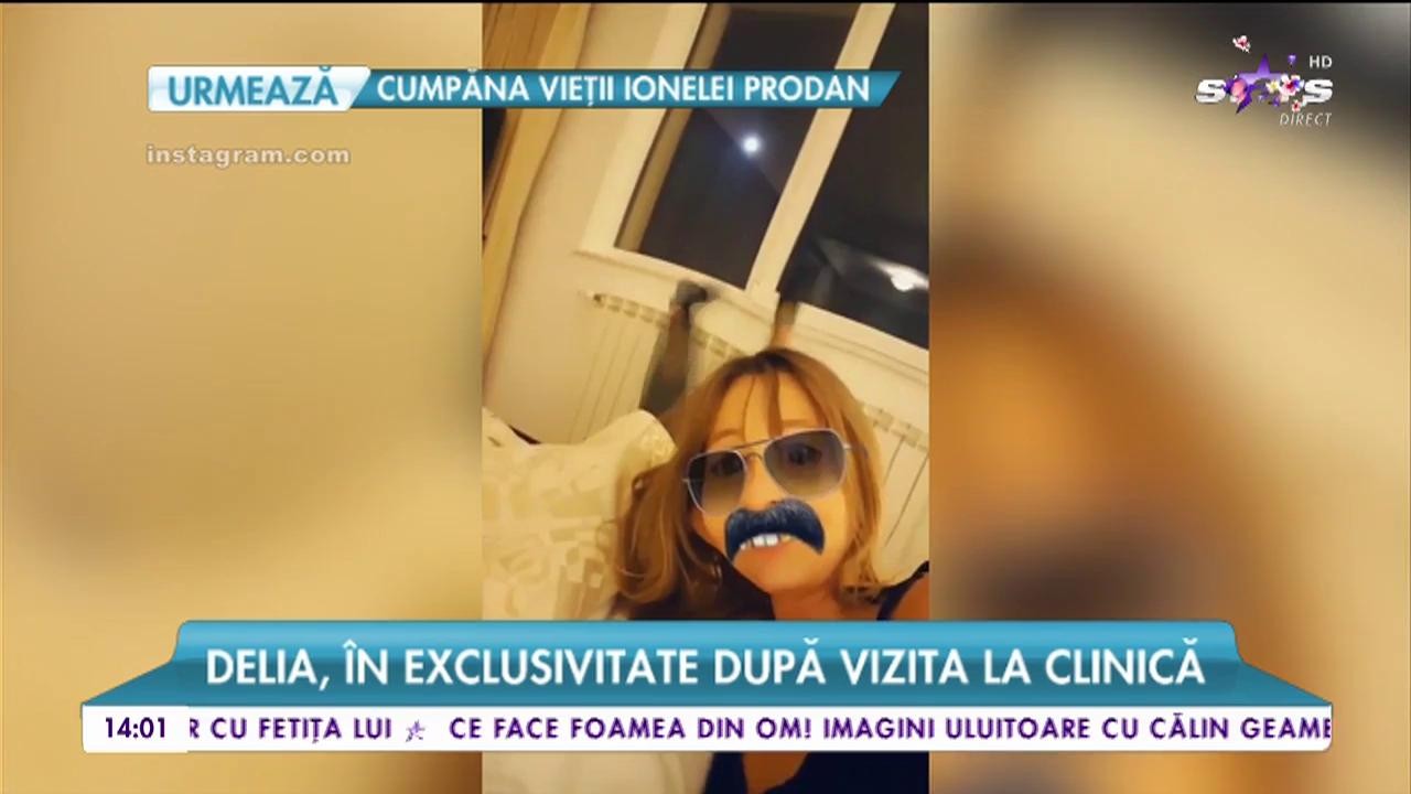 Delia, &icirc;n exclusivitate după vizita la clinică. Artista spune lucrurilor pe nume